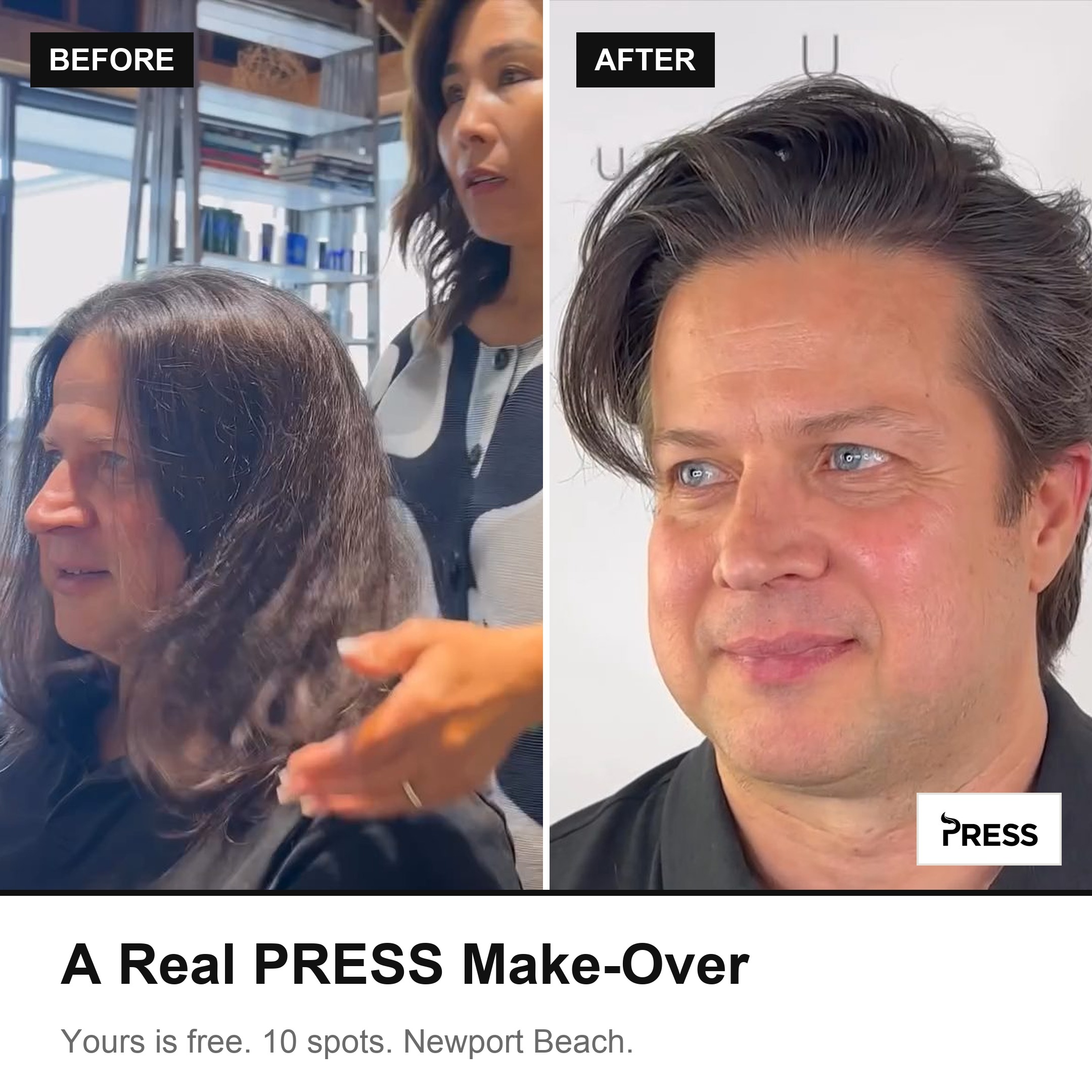 Make-over wording: before and after